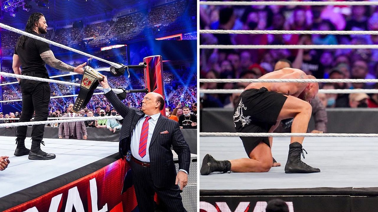 Paul Heyman turns on Brock Lesnar at Royal Rumble