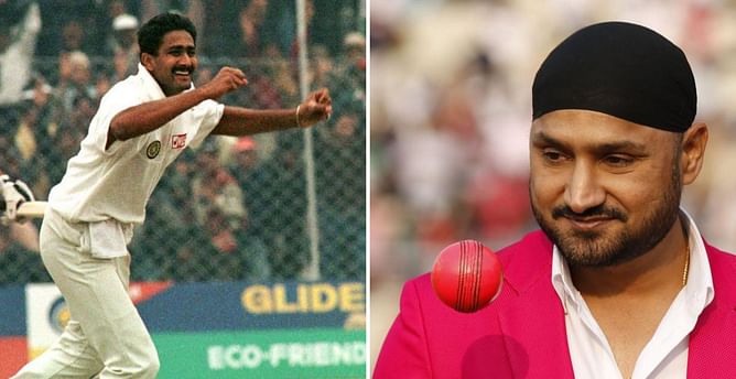 "Aap bhut greedy ho 10 k 10 le leya" - Harbhajan Singh pulls Anil Kumble's leg on 10/74 anniversary