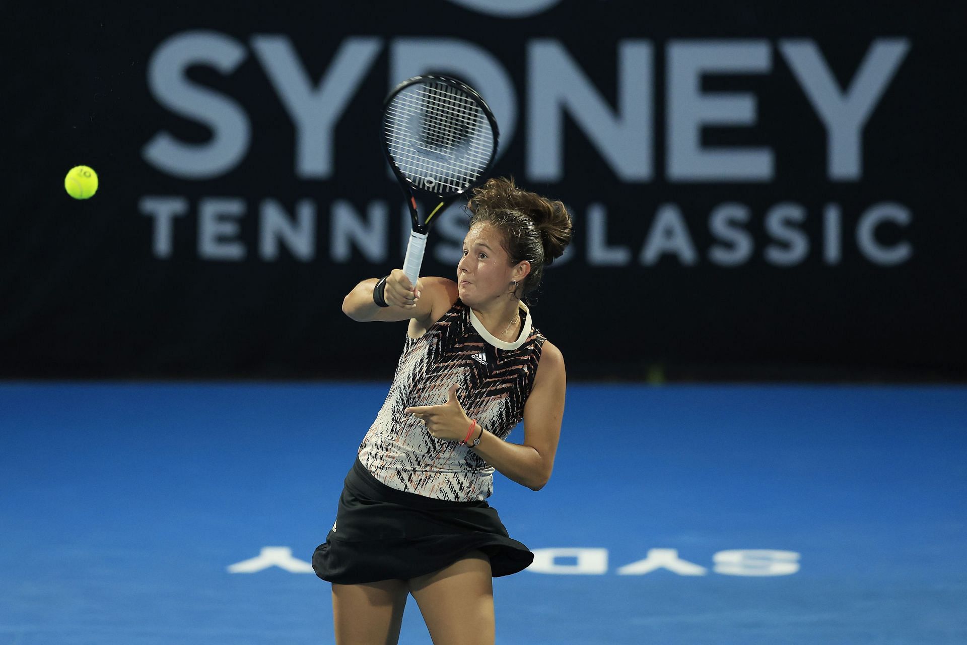 Daria Kasatkina at the 2022 Sydney Tennis Classic