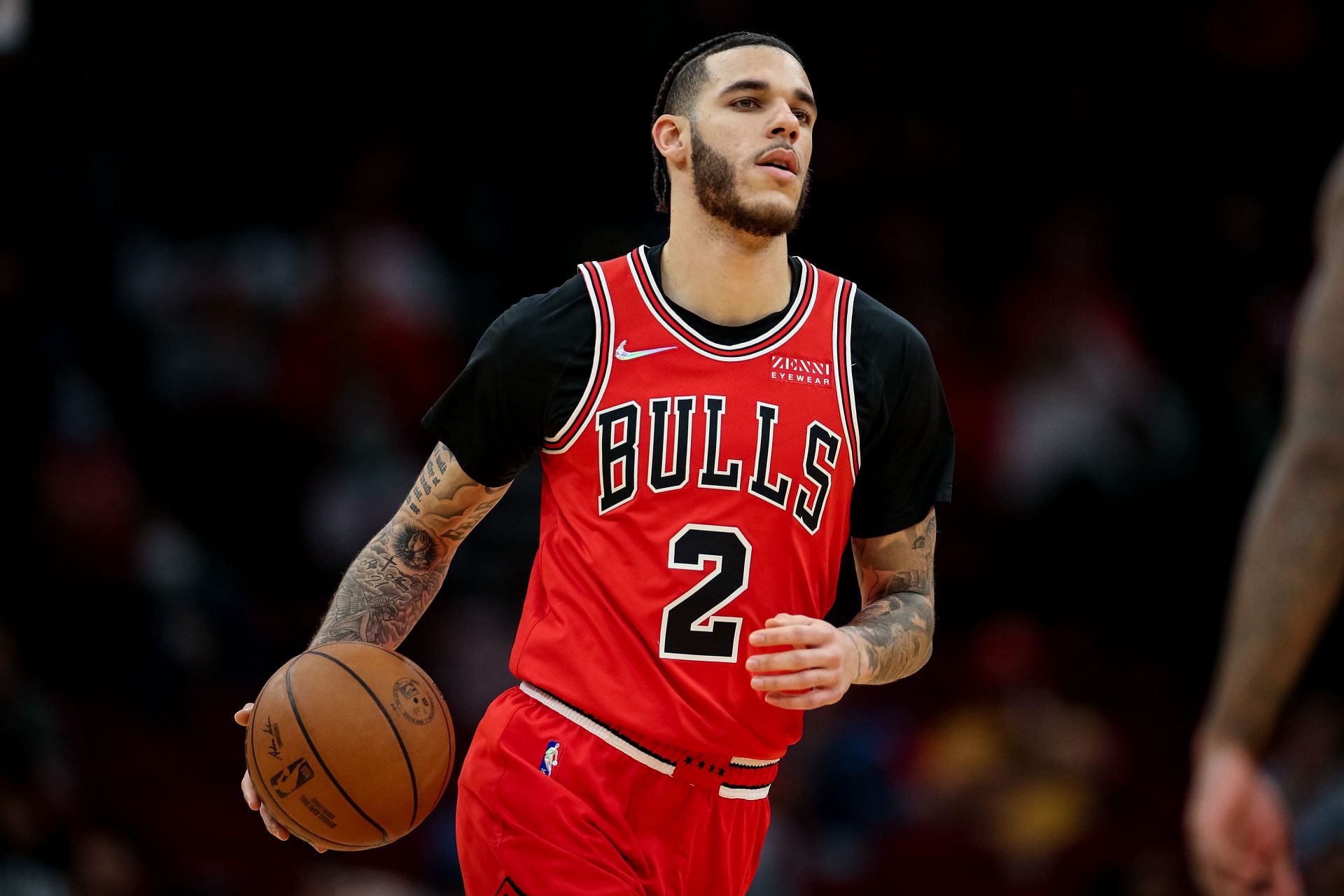 Lonzo Ball of the Chicago Bulls.