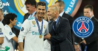 Zinedine Zidane has contacted Cristiano Ronaldo over potential transfer to PSG - Reports