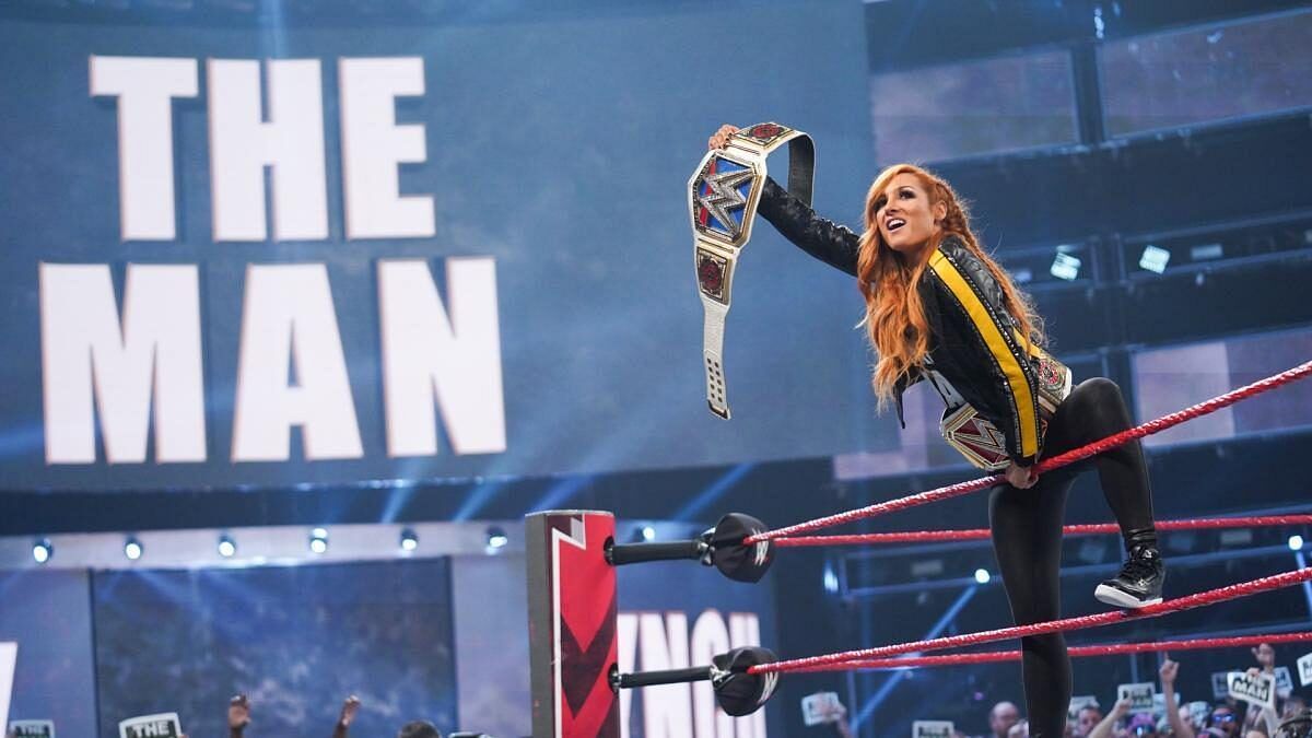 Becky Lynch is the current RAW Women&#039;s Champion