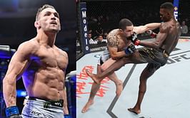 "Go FIGHT, don't you dare spar" - Michael Chandler reacts to Israel Adesanya's performance against Robert Whittaker at UFC 271