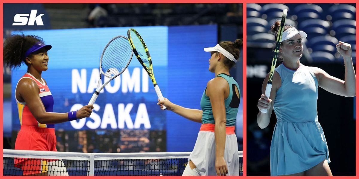 Jennifer Brady took on Naomi Osaka in the semifinals of the 2020 US Open