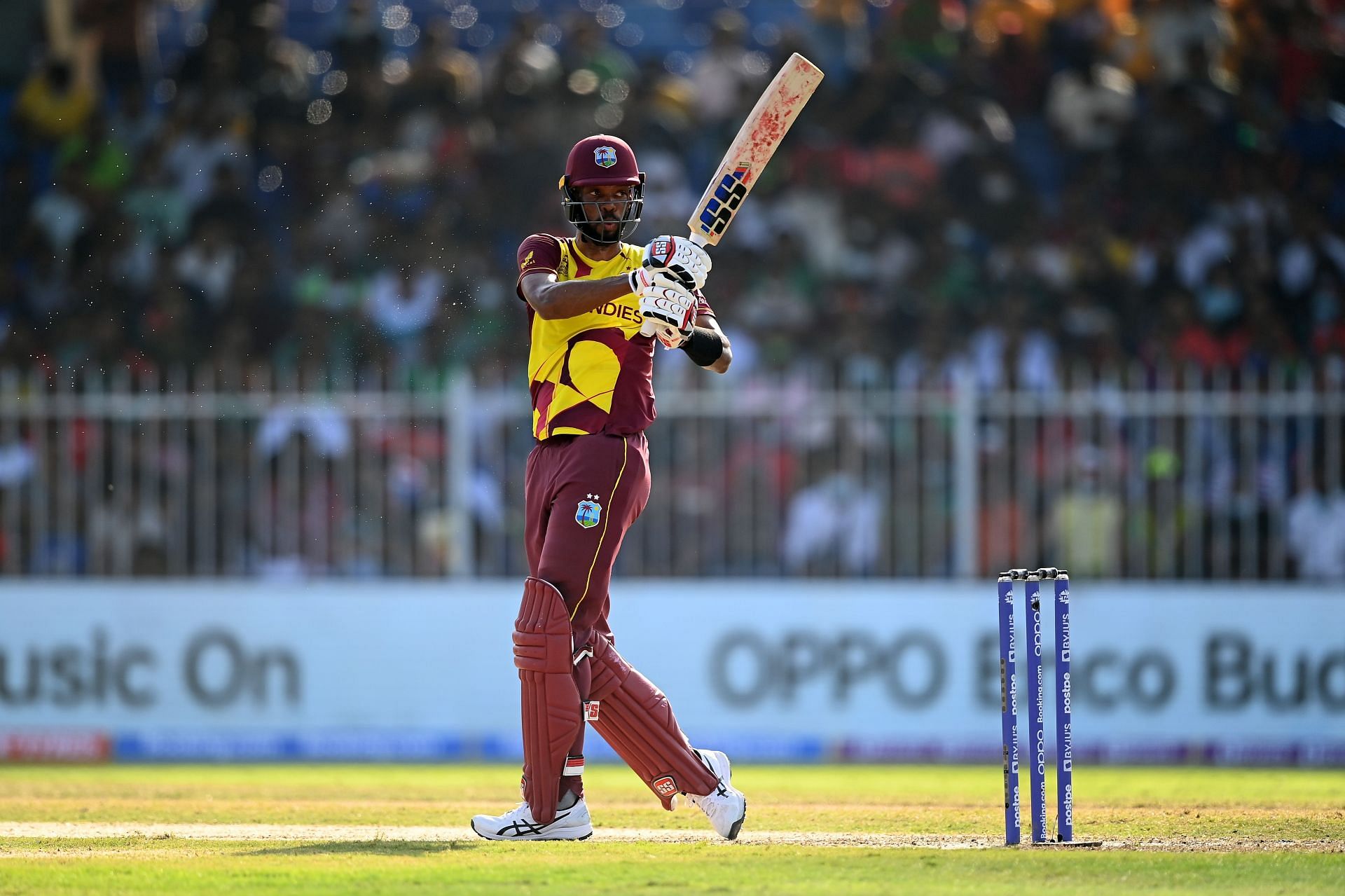 Roston Chase impressed fans during the series against India