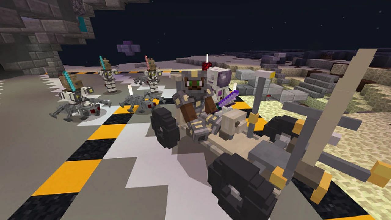 Space mods for Minecraft are incredibly popular (Image via Mojang)