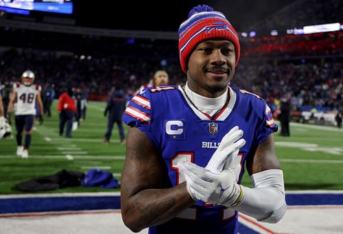 AFC Wild Card Playoffs - New England Patriots v Buffalo Bills WR Stefon Diggs