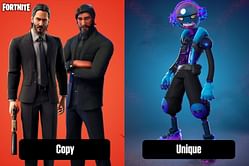 3 Fortnite cosmetics that are a complete copy of another (& 3 that are unique)
