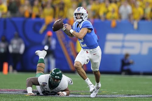 Former Ole Miss quarterback Matt Corral