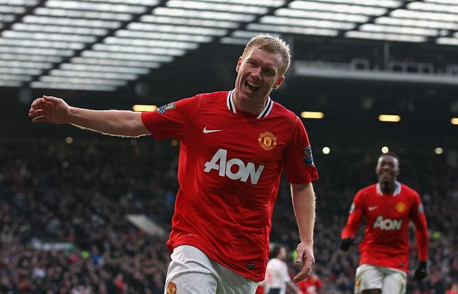Jamie Carragher explains why he left Manchester United legend Paul Scholes out of his all-time Premier League XI