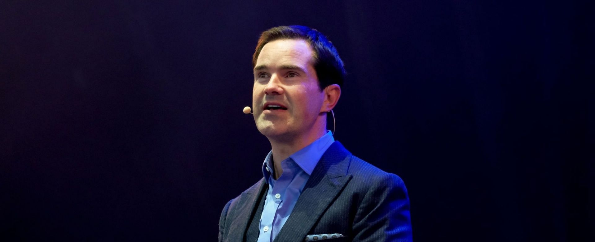 Jimmy Carr sparked a major controversy after making a joke about the murder of Gypsies during the Holocaust (Image via Thomas M Jackson/Getty Images)