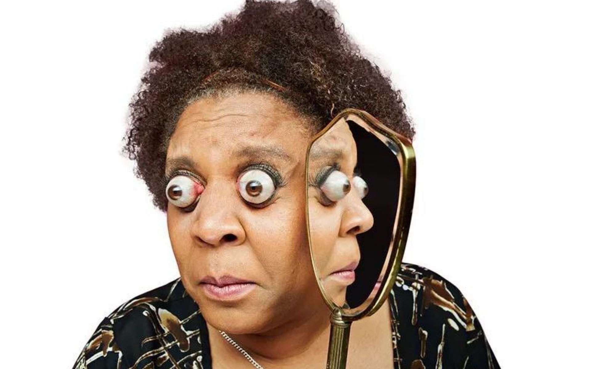 Kim Goodman with her farthest eyeball pop in 2007, Istanbul (Image via Guinness World Records)