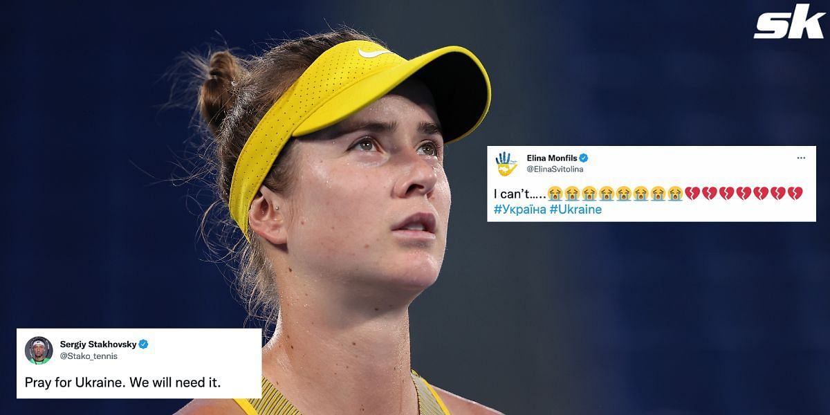 Elina Svitolina and Sergiy Stakhovsky have called for unity as Ukraine faces a monumental crisis