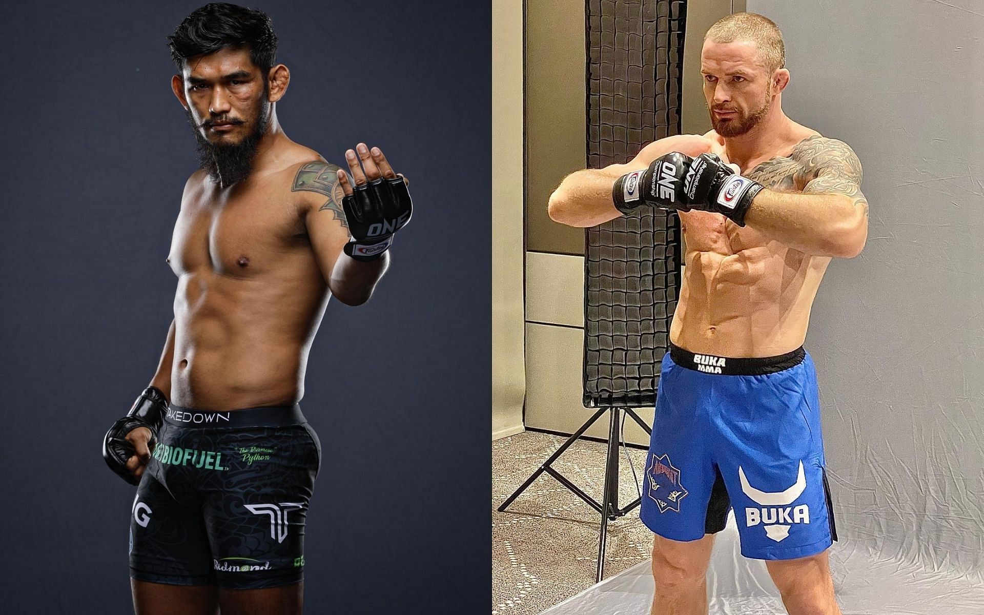 ONE Championship&#039;s Aung La N Sang and Vitaly Bigdash are finally set to end their trilogy at ONE: Full Circle. [Photos: Aung La N Sang, Vitaly Bigdash on Instagram]