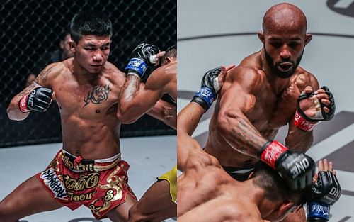 Rodtang Jitmuangnon (left) will face Demetrious Johnson (right) in a Special Rules match at ONE: X. (Images courtesy of ONE Championship)