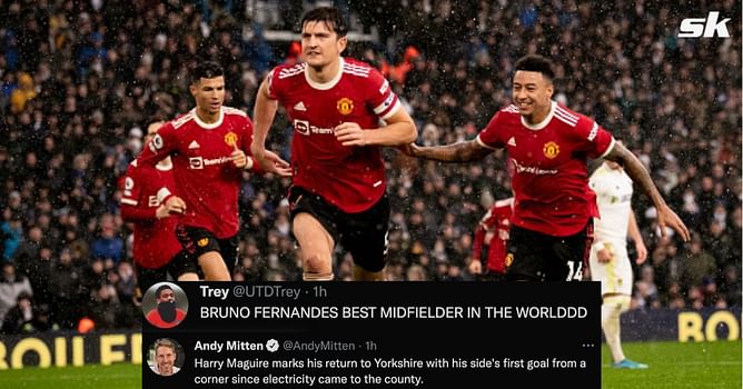 Twitter explodes as Manchester United beat Leeds in thrilling Premier League encounter