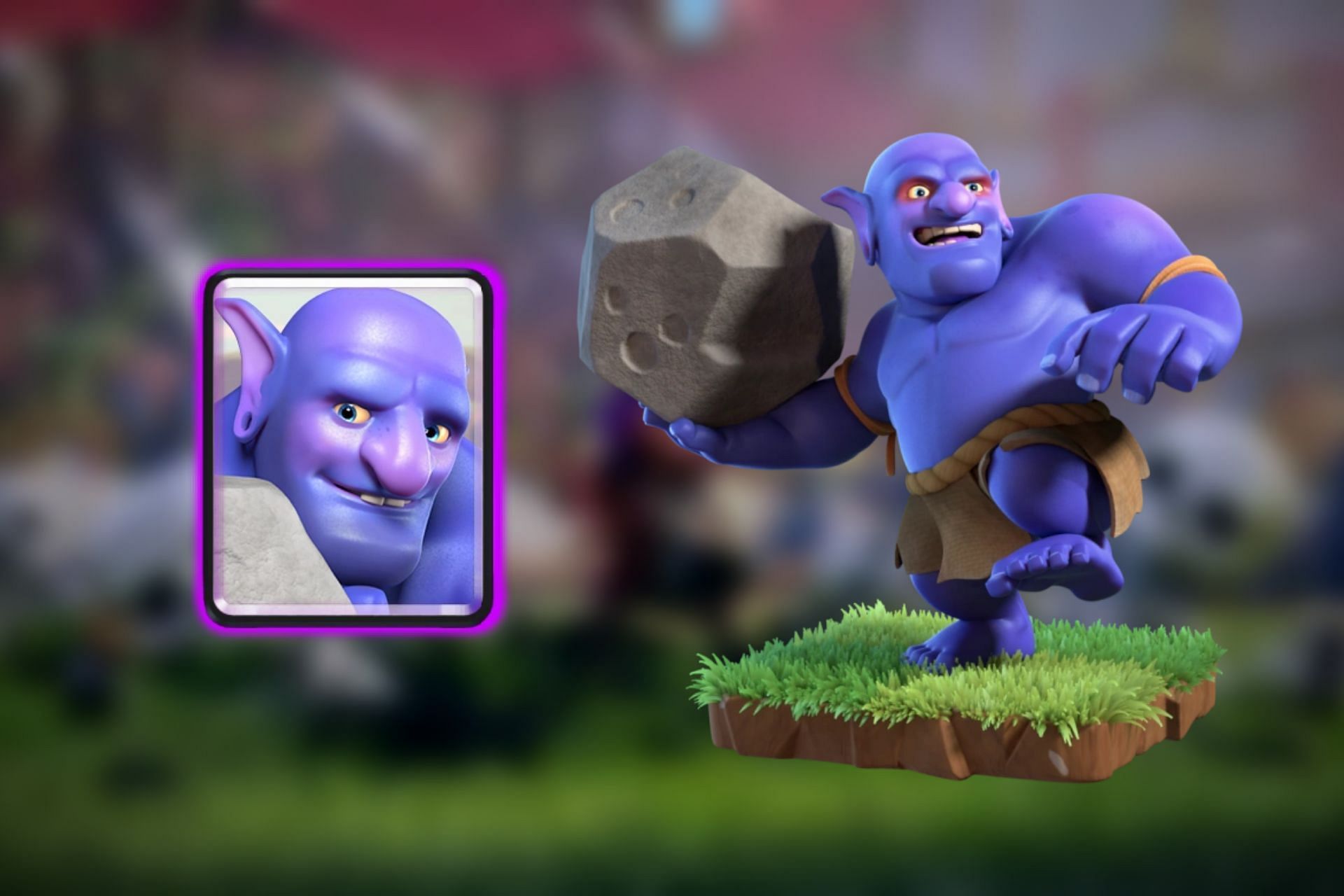 The Bowler card in Clash Royale (Image via Supercell)