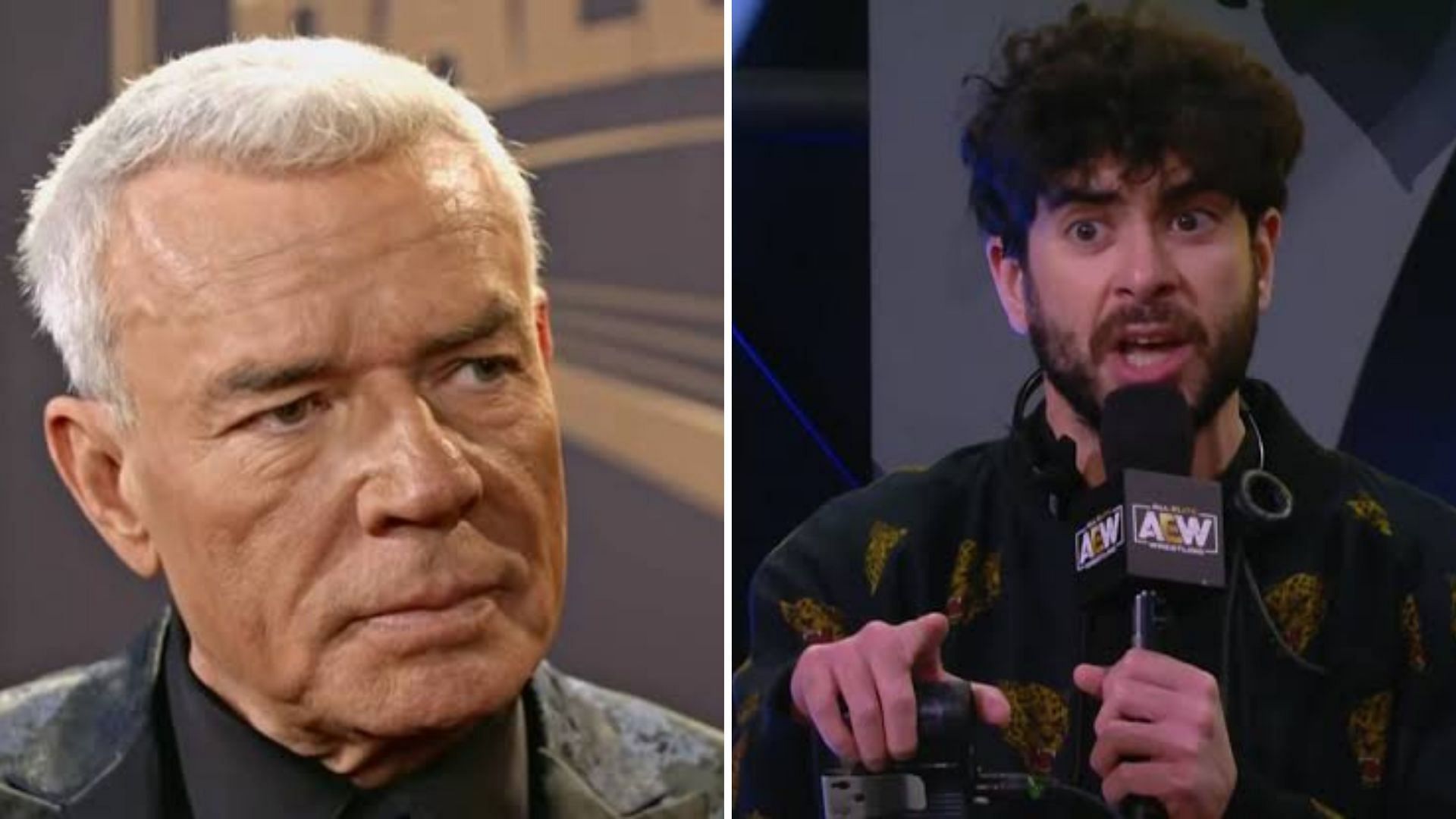 Eric Bischoff (Left) and AEW President Tony Khan (Right)