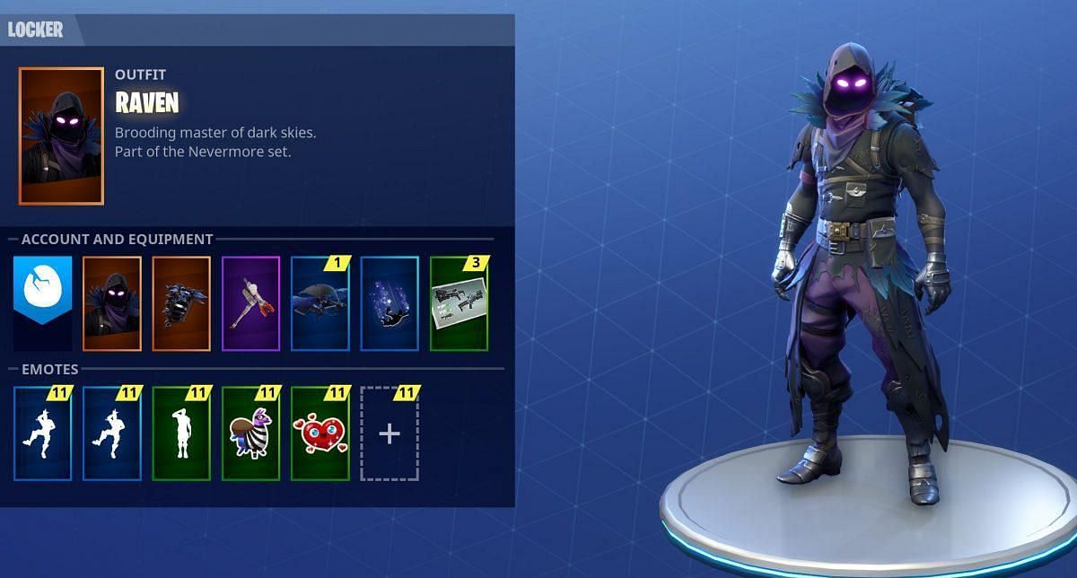 Raven skin (Image via Epic Games)