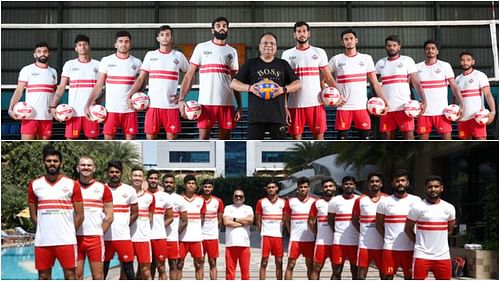 PVL 2022: Kolkata Thunderbolts team (Pic Credit: Kolkata Thunderbolts Twitter)