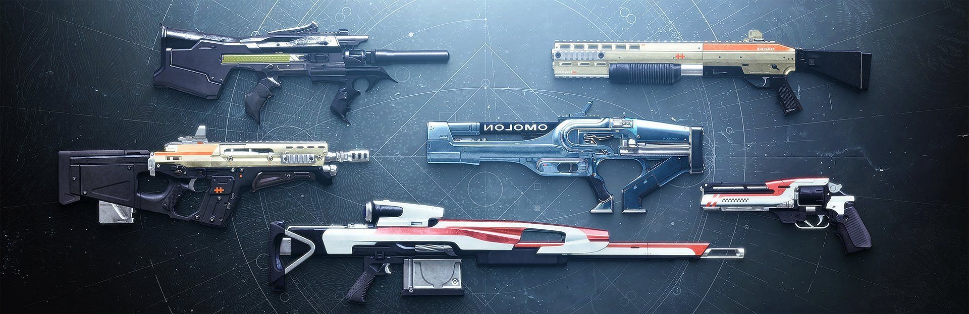 Returning weapons in the legendary engram (Image via Destiny 2)