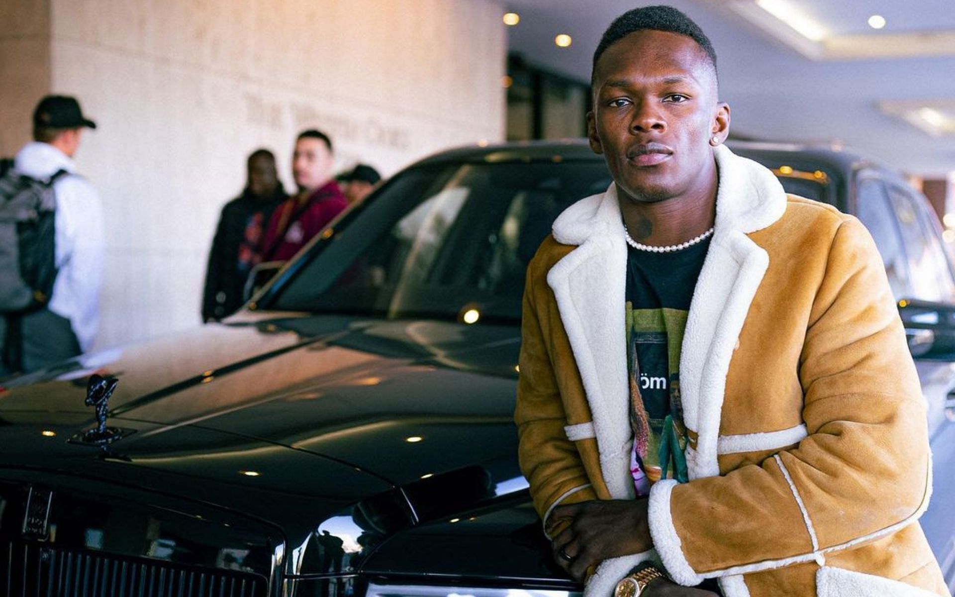 UFC middleweight champion Israel Adesanya [Photo via @ufcanz on Instagram]