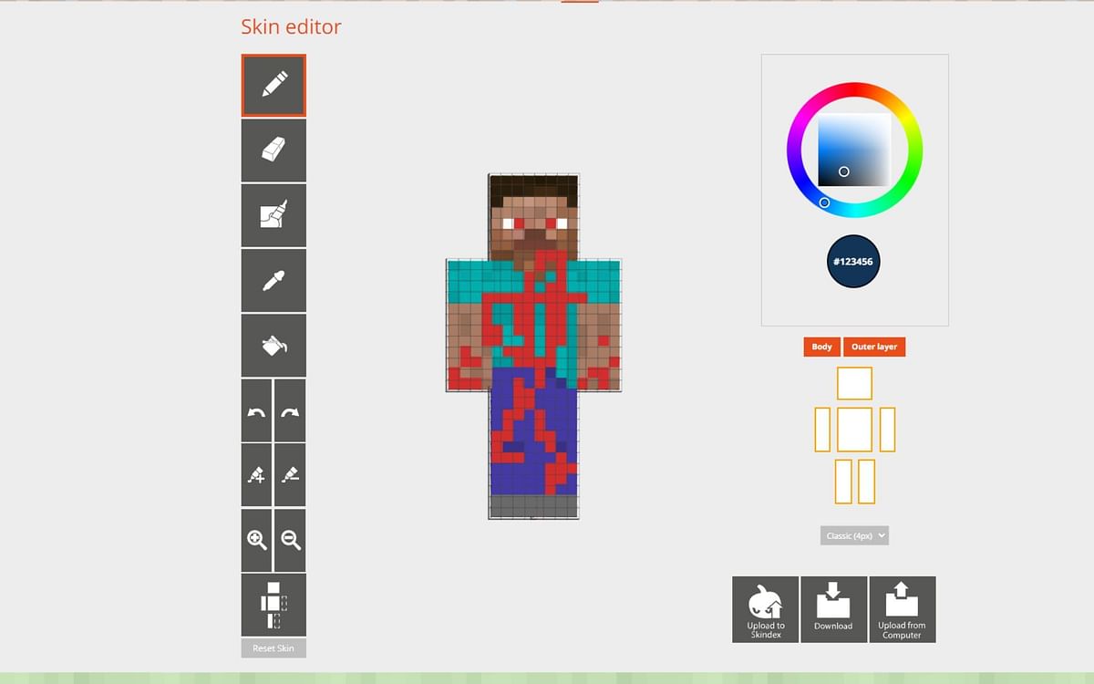 Minecraft Skin Maker How to make your own skins