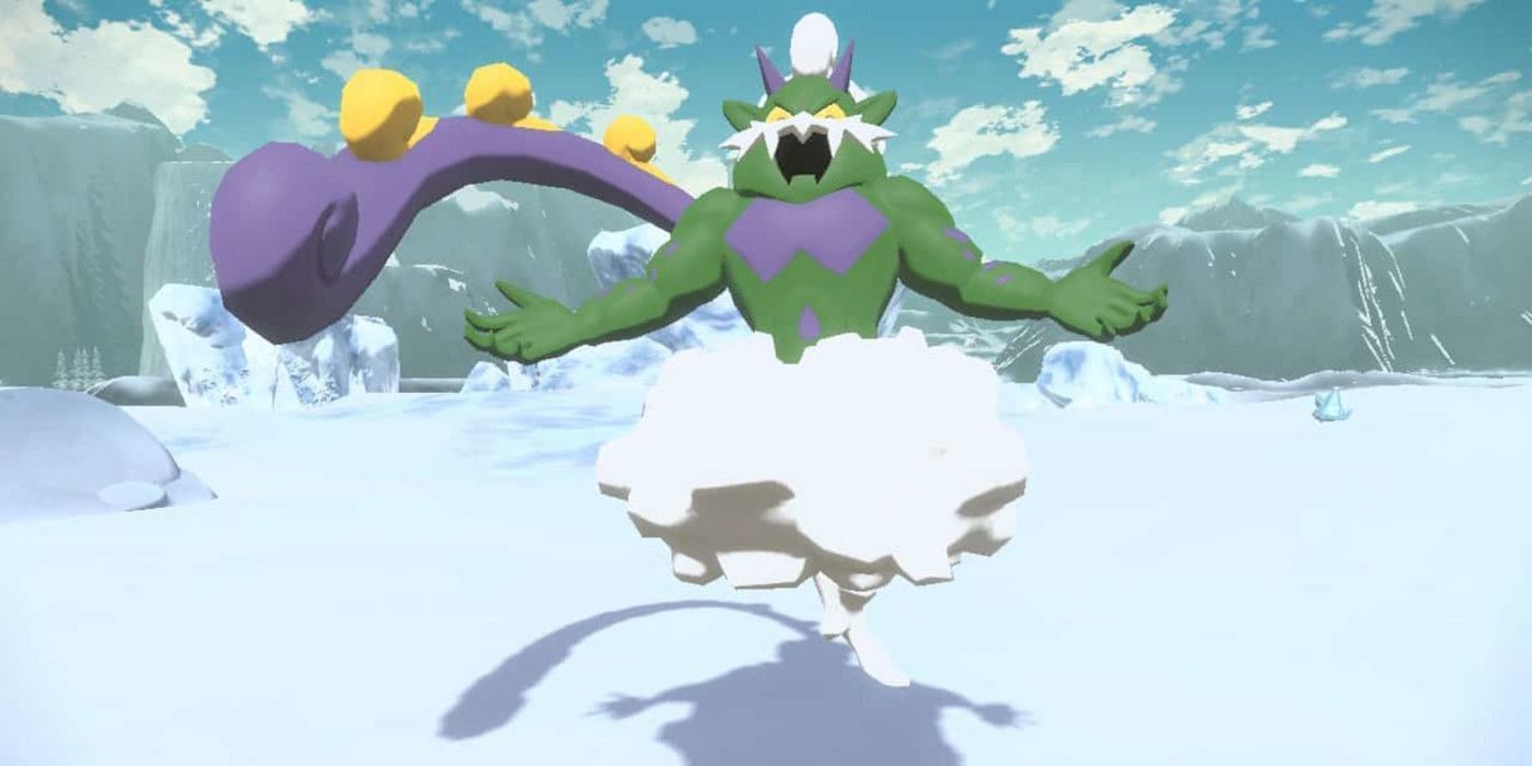 Tornadus is found in the Alabaster Icelands (Image via Game Freak)