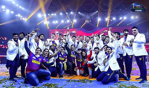 Dabang Delhi KC are the new champions of Pro Kabaddi League (Image Courtesy: PKL/Facebook)