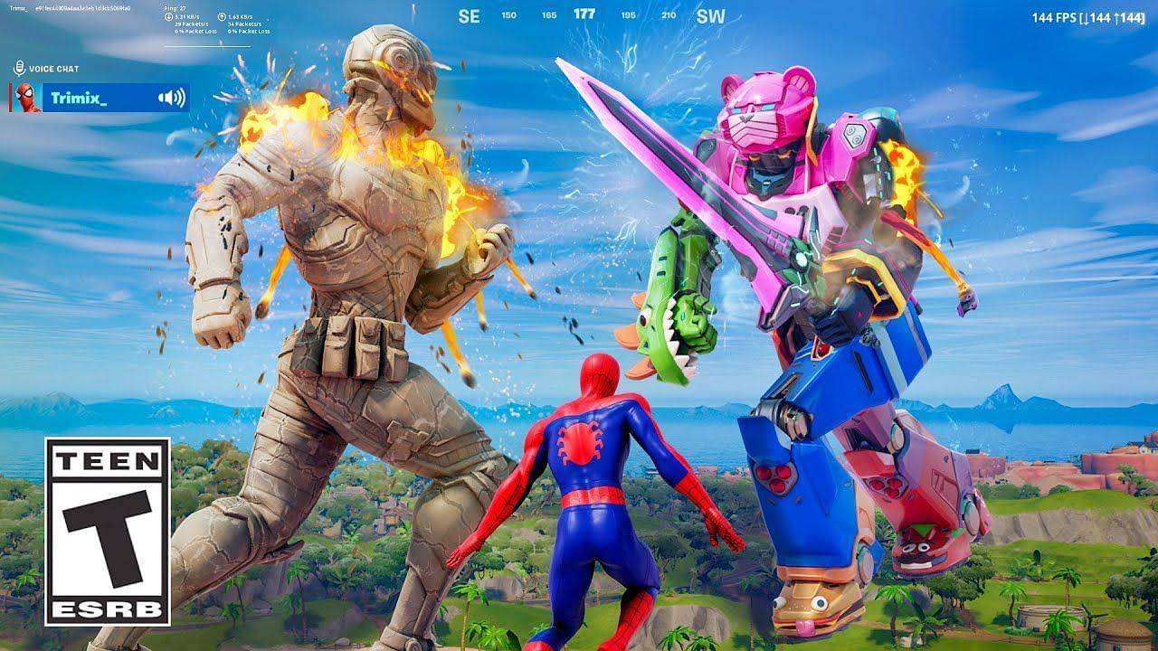 If this happens, it will be a showdown unlike any other in Fortnite (Image via YouTube/Trimix)