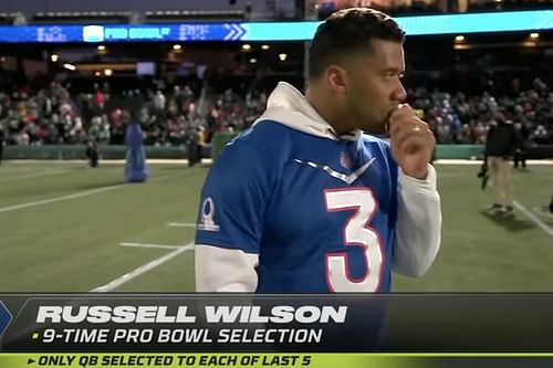 Seattle Seahawks quarterback Russell Wilson