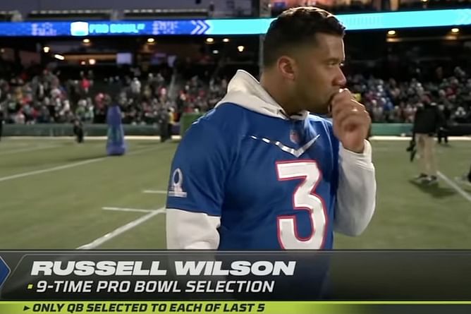 WATCH: Russell Wilson demolishes Mac Jones at precision passing in Pro Bowl Skills Showdown