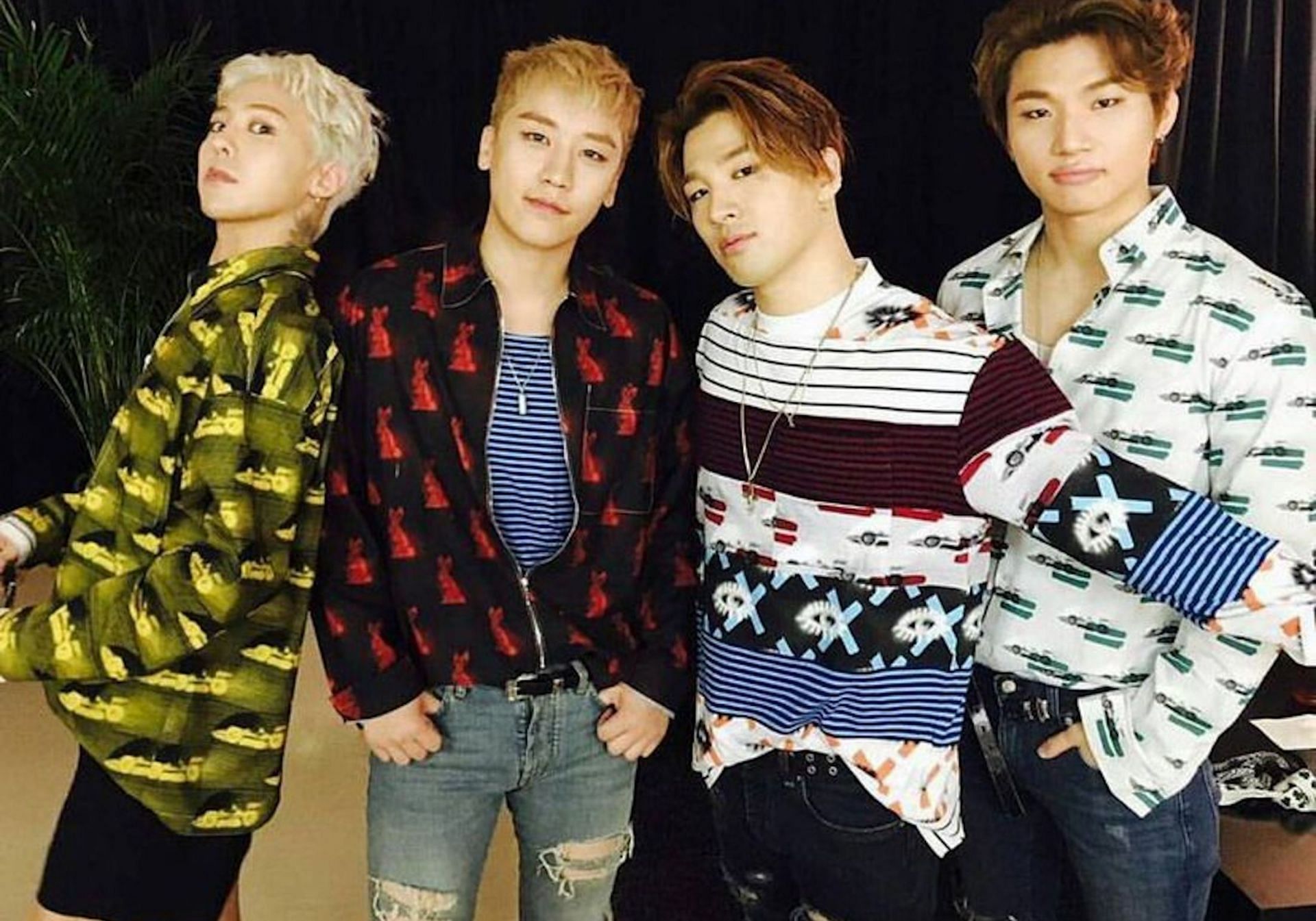 A still of the K-pop boy group (Image via Instagram/@bigbang_official)