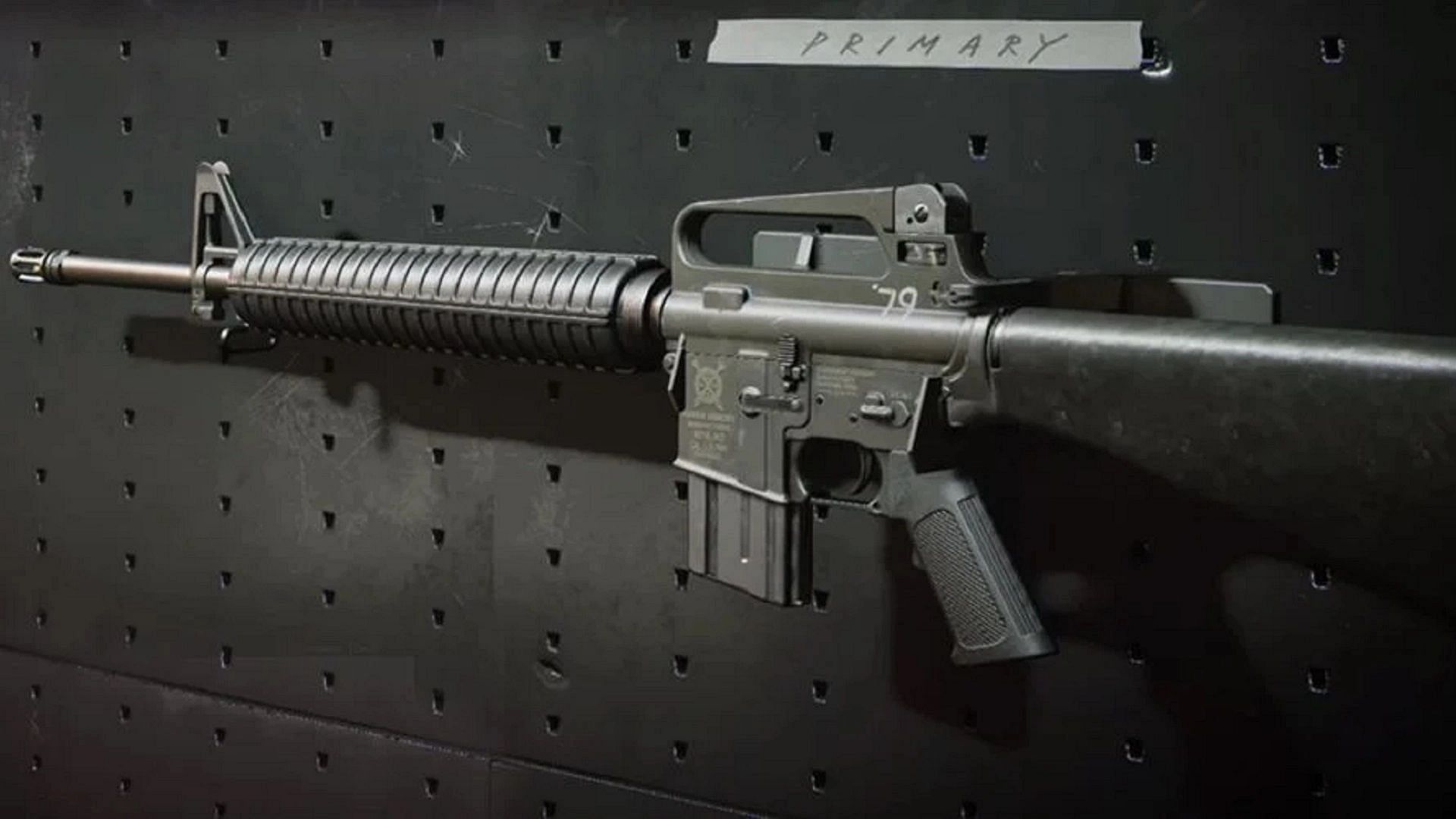 It&#039;s a Legendary blueprint variant of the standard weapon M16 (Image via Call of Duty)