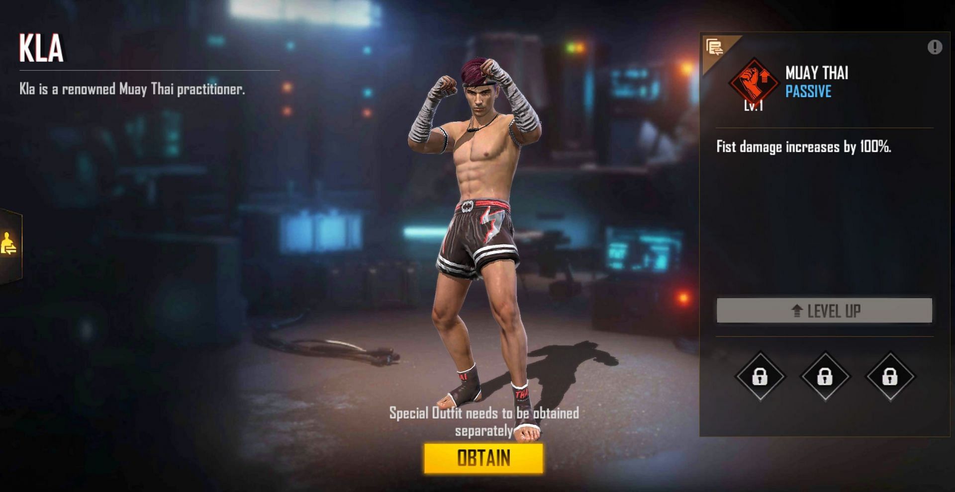 Kla هي الأفضل للقتال في Free Fire (الصورة من Garena)