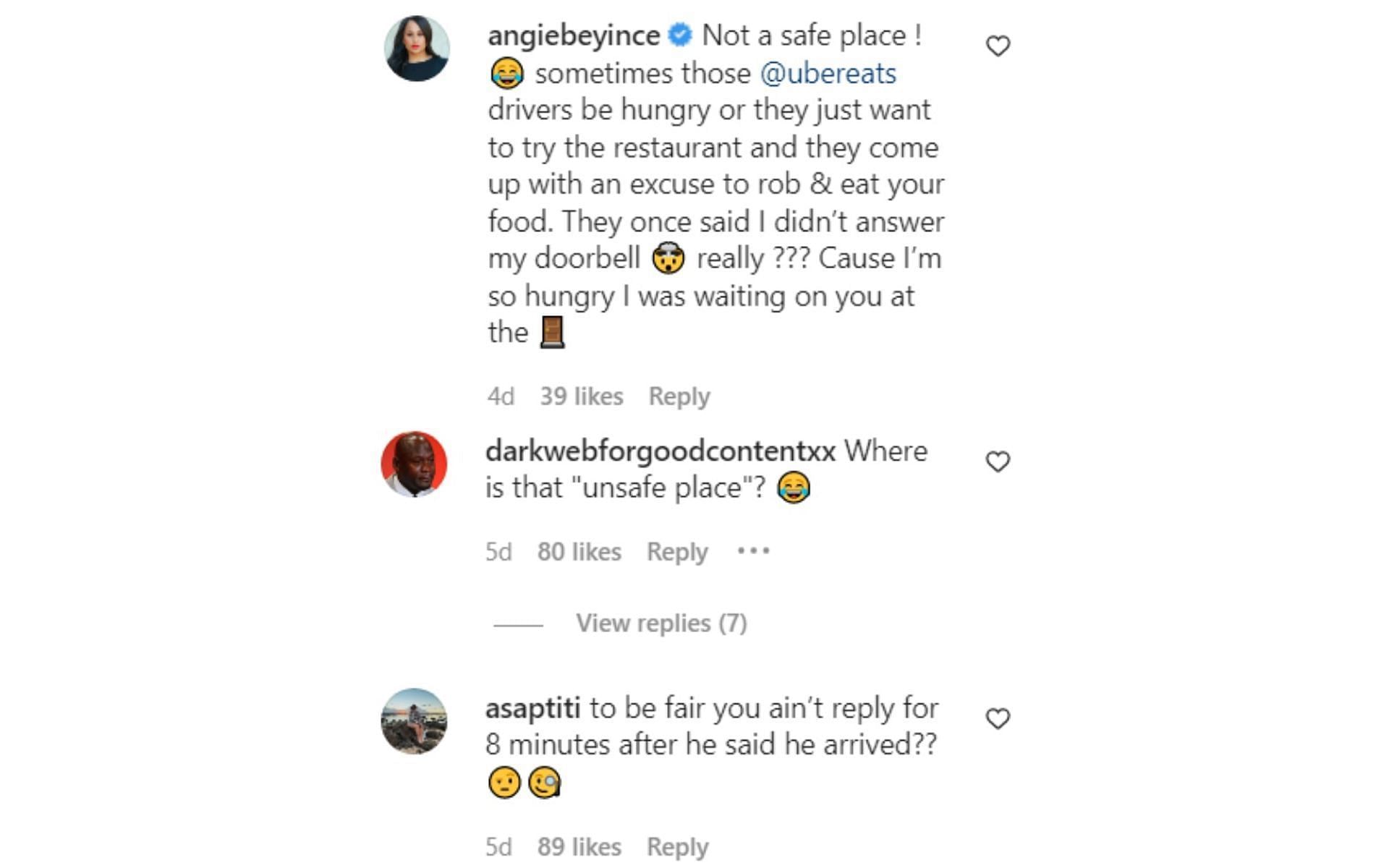 Comments on the video posted by the rapper 1/2 (Image via Instagram/@snoopdogg)