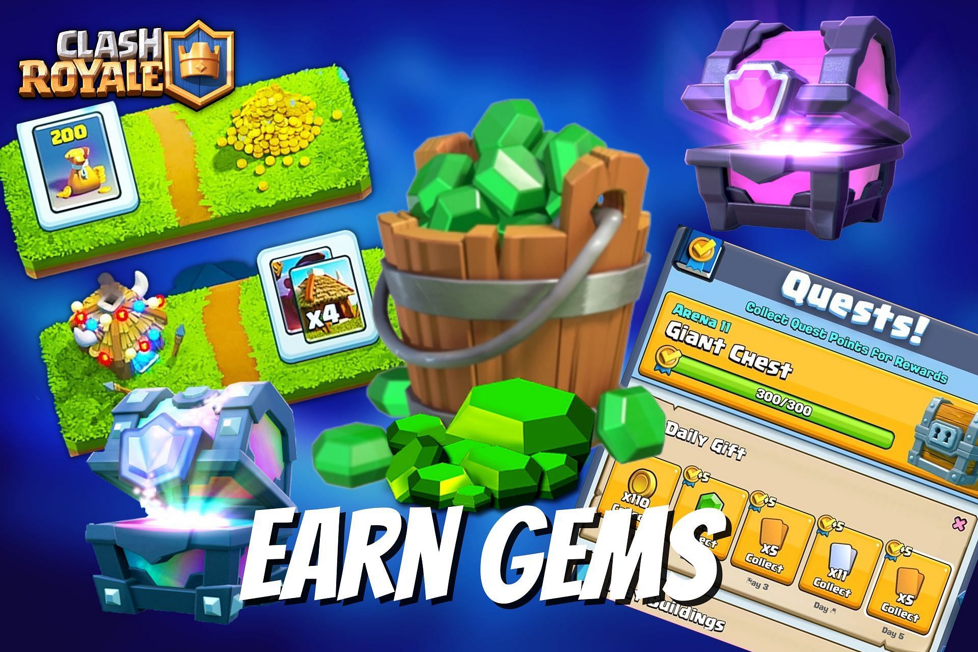 How to get giant deals chest in clash royale