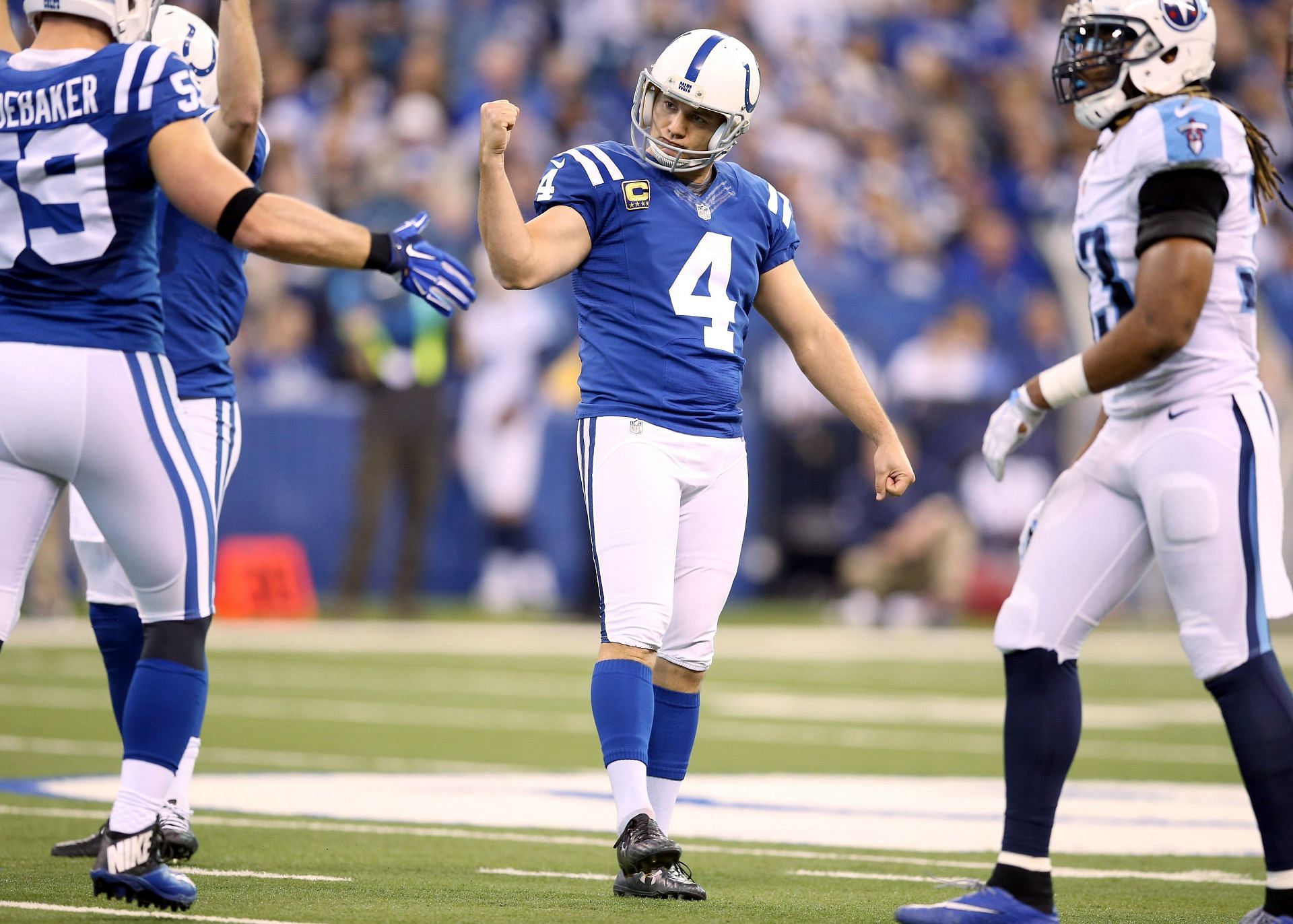 Through his time with the Colts and Patriots, Adam Vinatieri has earned some of the most clutch points in NFL history (Photo: Getty)