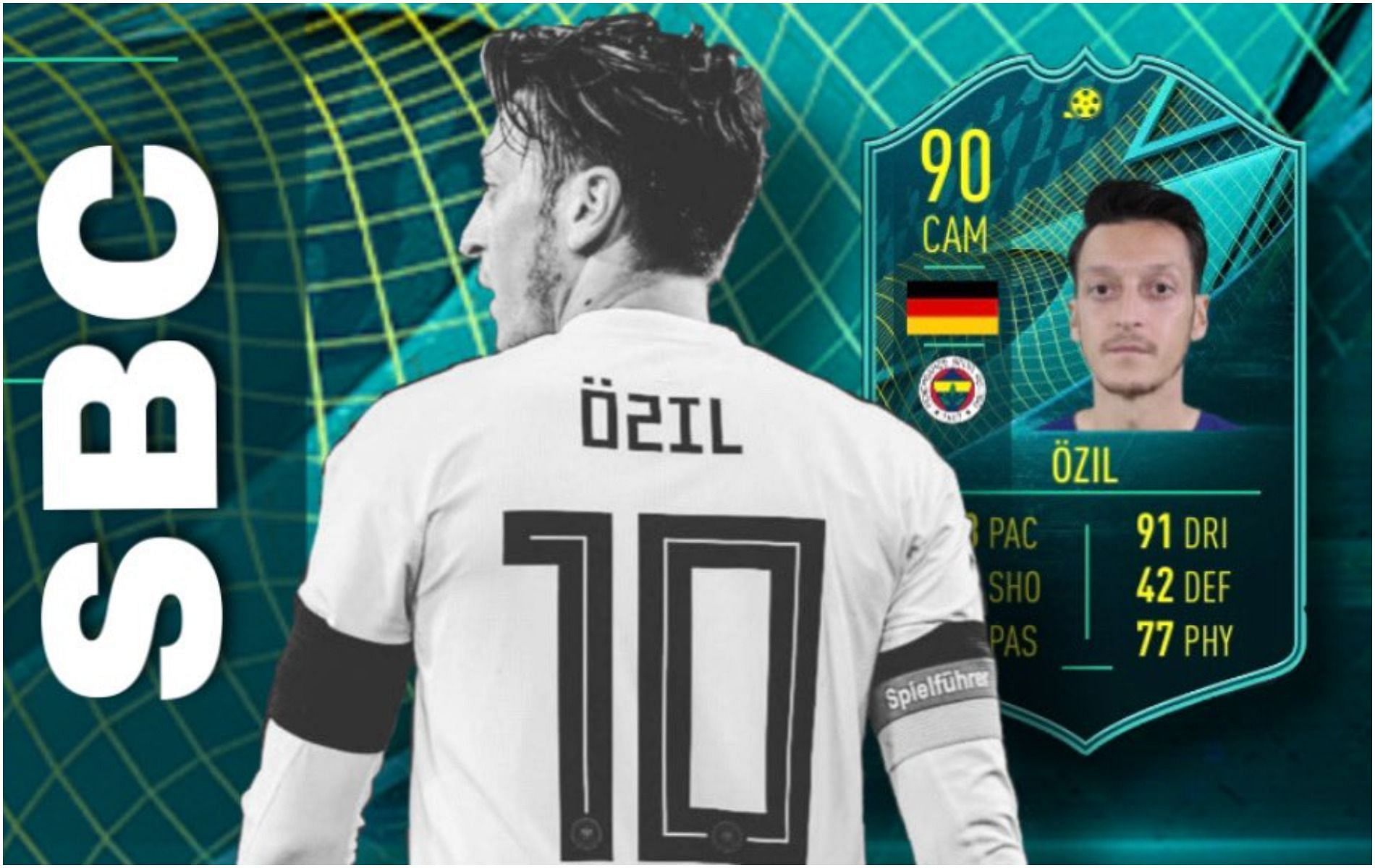 Mesut Ozil Player Moments SBC is now live in FIFA 22 (Image via YoutTube/ Fifa Saved My Life)