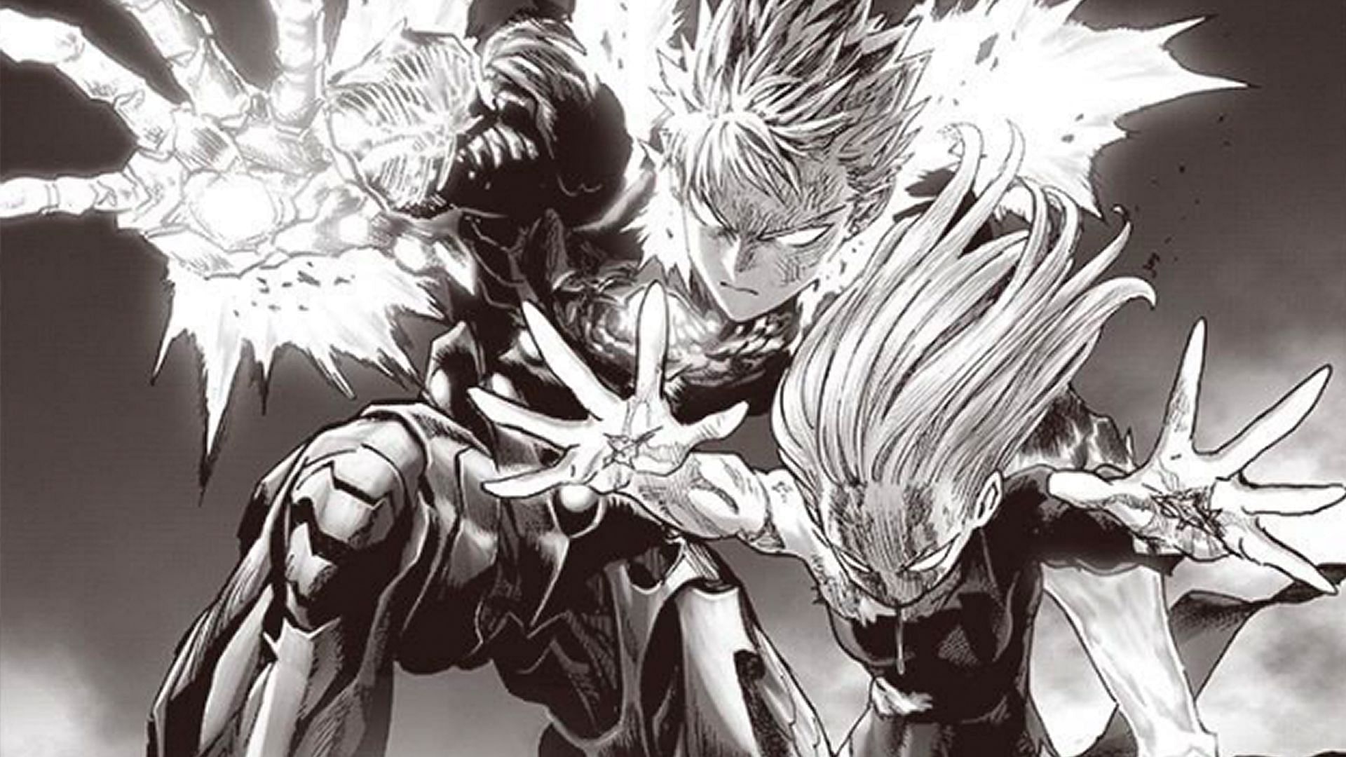 Genos and Tatsumaki fight together (Image via Viz Media)