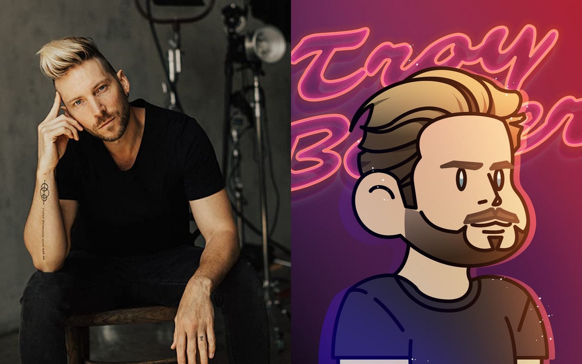 Troy Baker apologizes for recent actions (Images via Troy Baker, Twitter/TroyBakerVA)