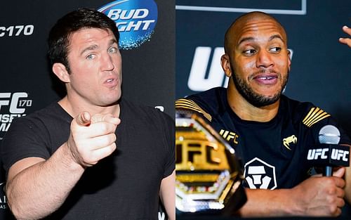 Chael Sonnen (left), Ciryl Gane (right)