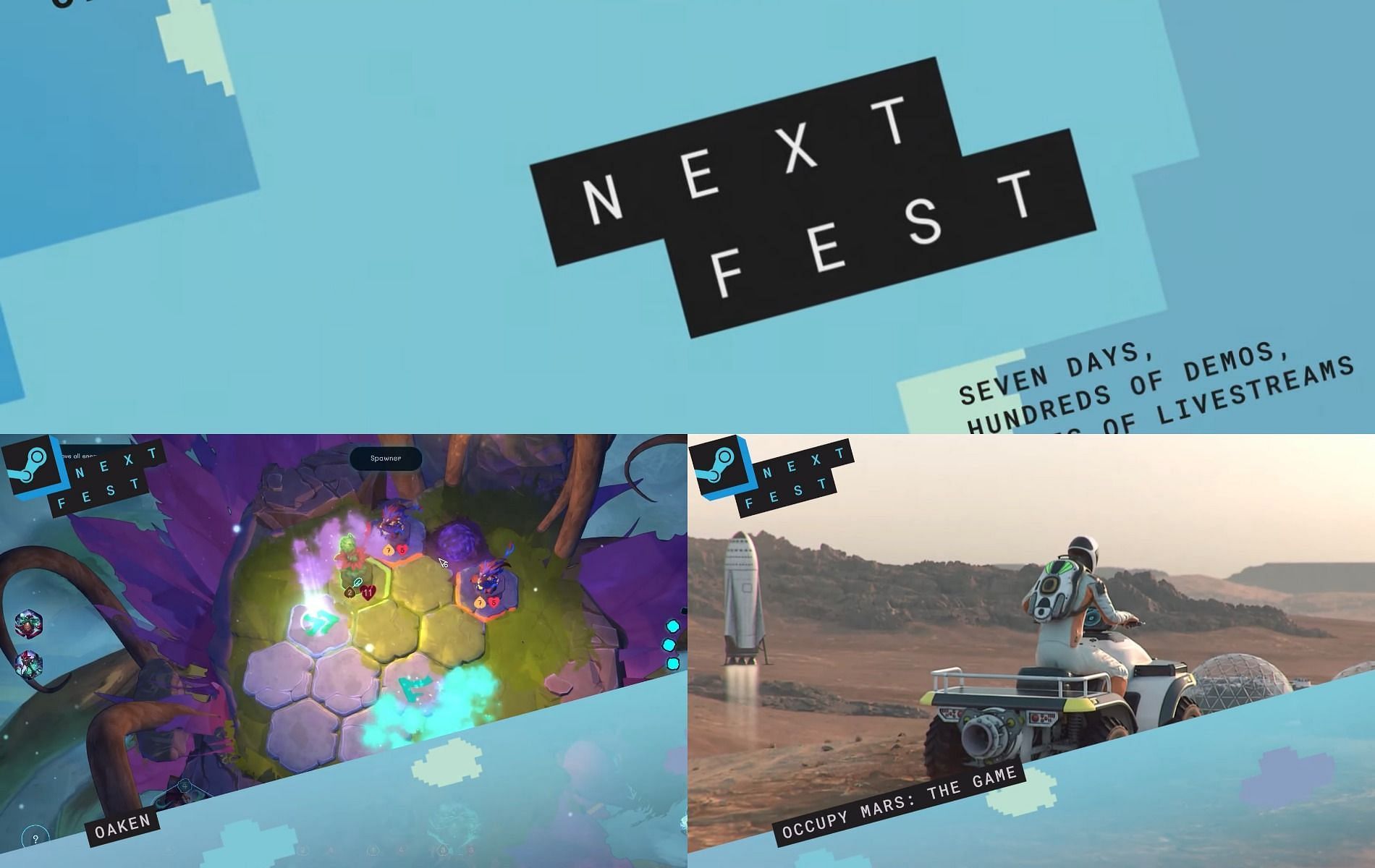 Steam Next Fest 2022: data, games en meer