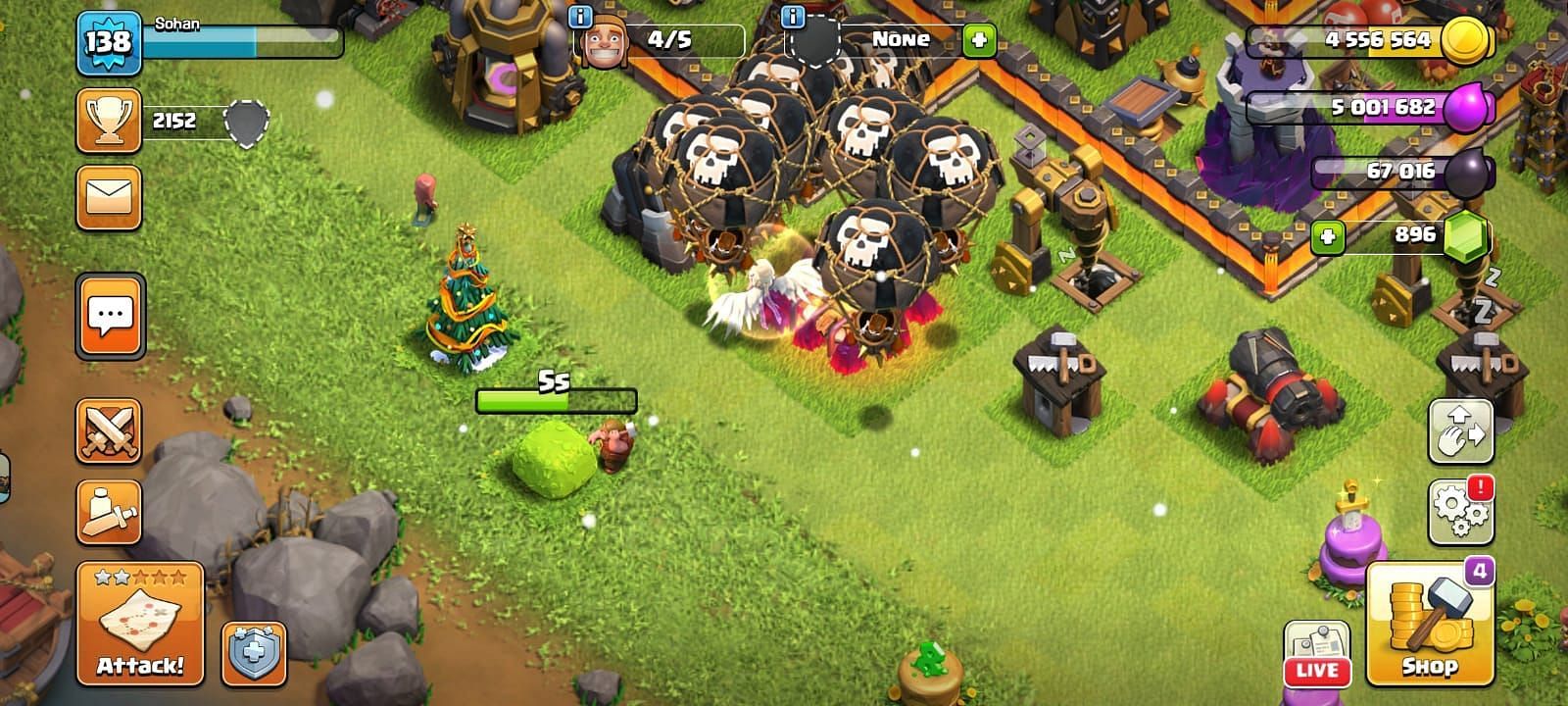 Removing Obstacles (Image via Supercell)