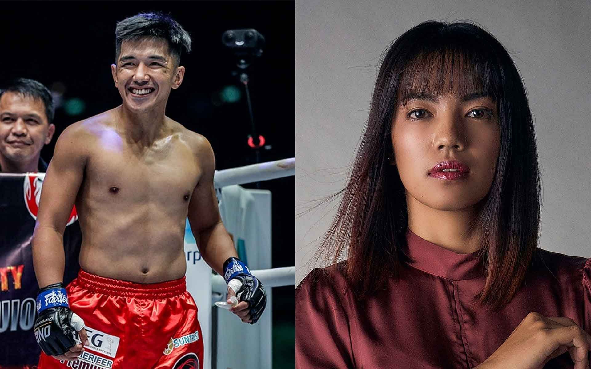 Geje Eustaquio (left), Lara Alvarez (right) [Photo: ONE Championship]
