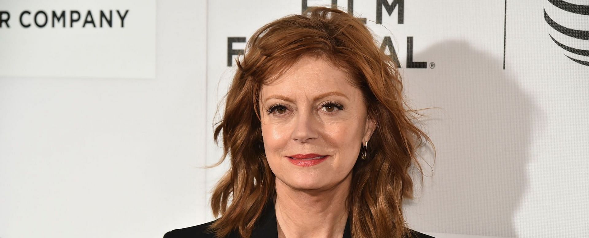 Several social media users criticized Susan Sarandon for her controversial remarks on Jason Rivera&#039;s funeral (Image via Theo Wargo/Getty Images)