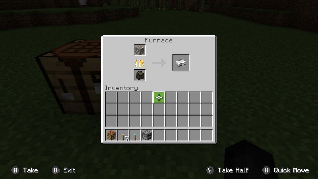 Charcoal is a wonderful way to smelt lots of items from an easy-to-acquire resource. Image via Minecraft.