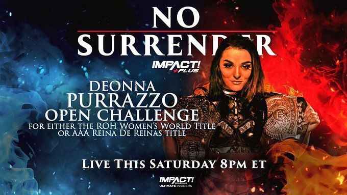 Impact Wrestling No Surrender 2022 Preview