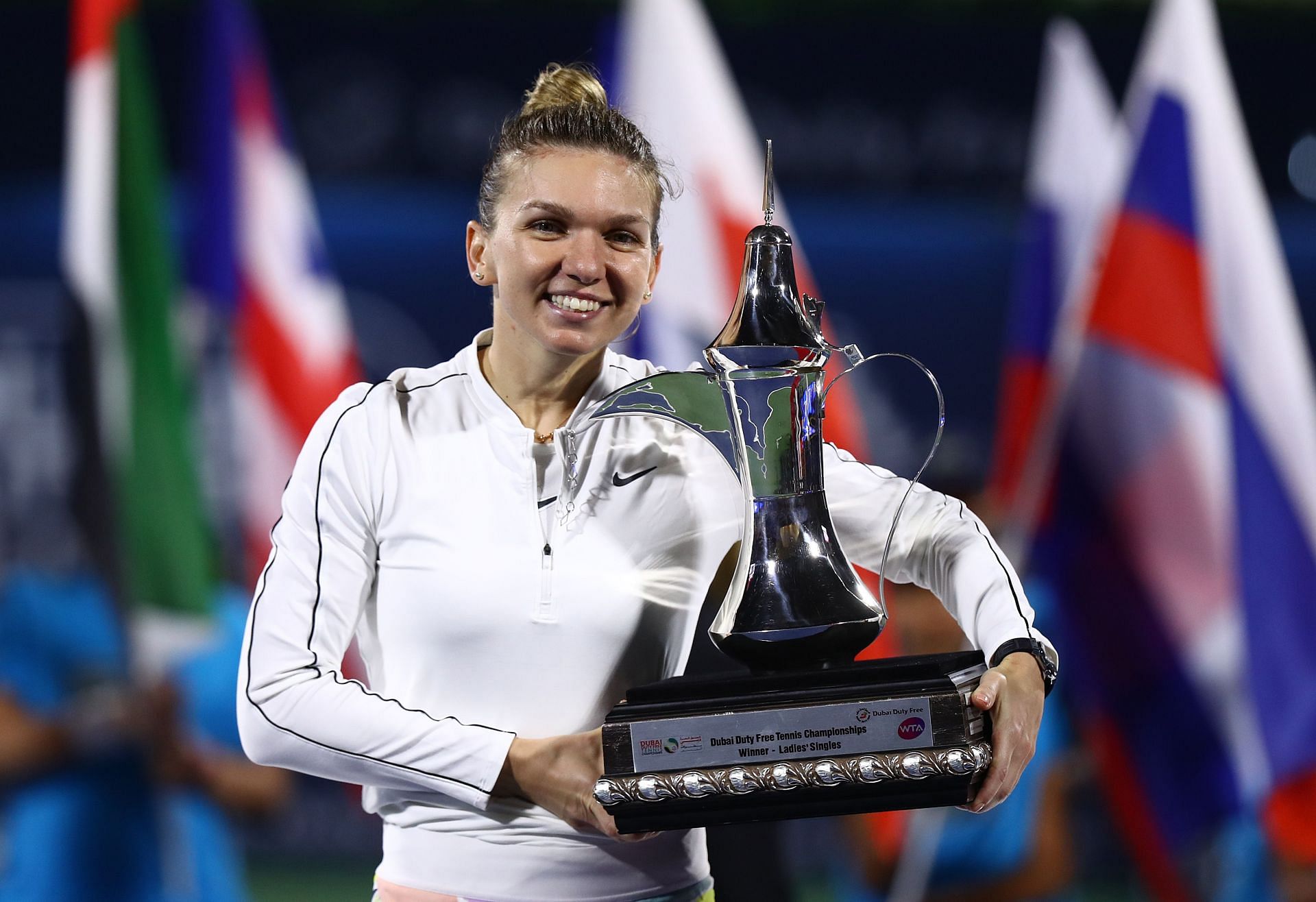 Simona Halep won the 2020 Dubai Duty Free Tennis Championships