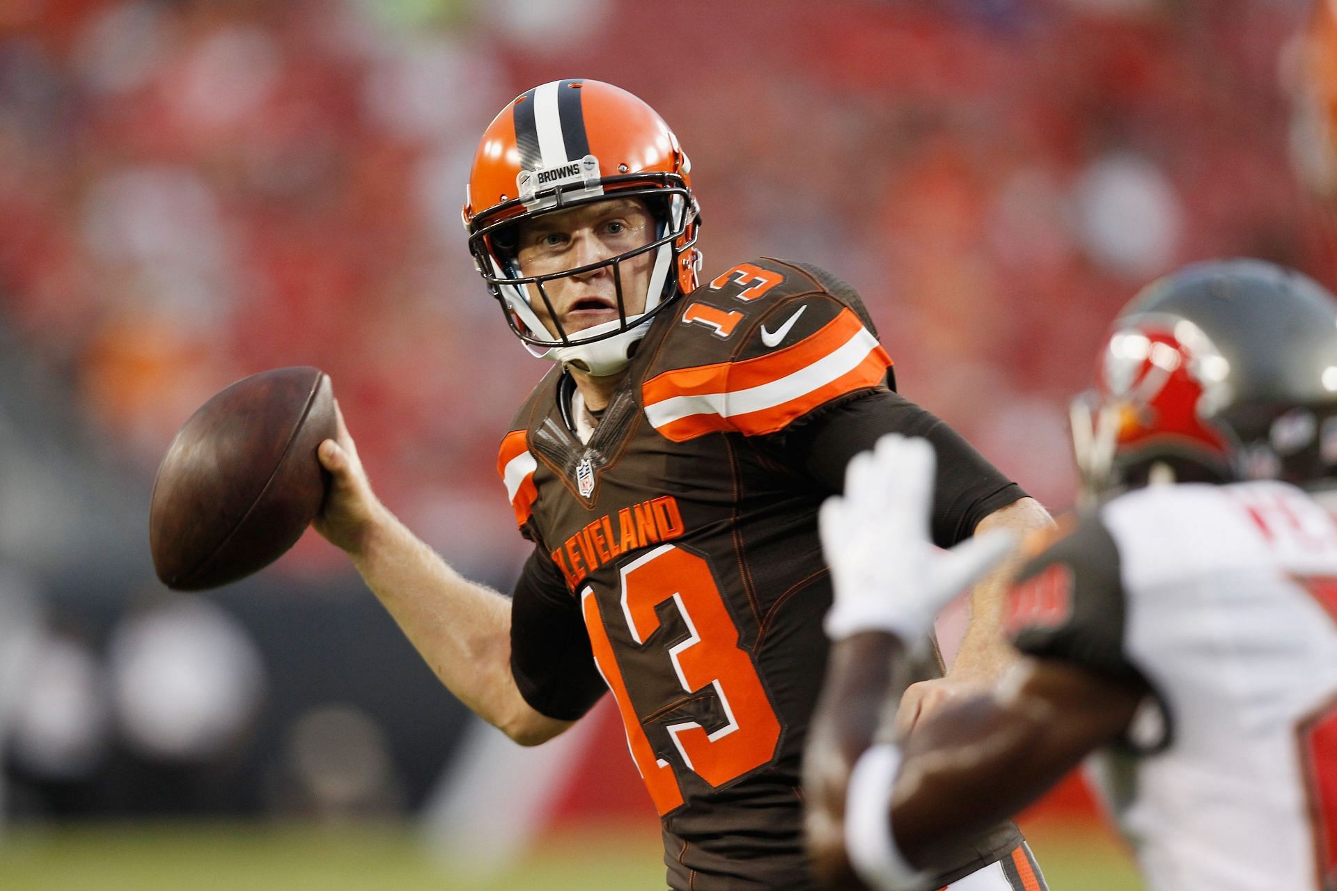 Josh McCown as a member of the Cleveland Browns